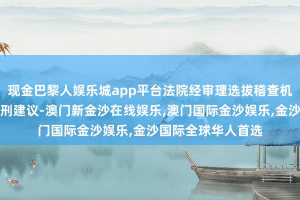现金巴黎人娱乐城app平台法院经审理选拔稽查机关的罪名认定与量刑建议-澳门新金沙在线娱乐,澳门国际金沙娱乐,金沙国际全球华人首选